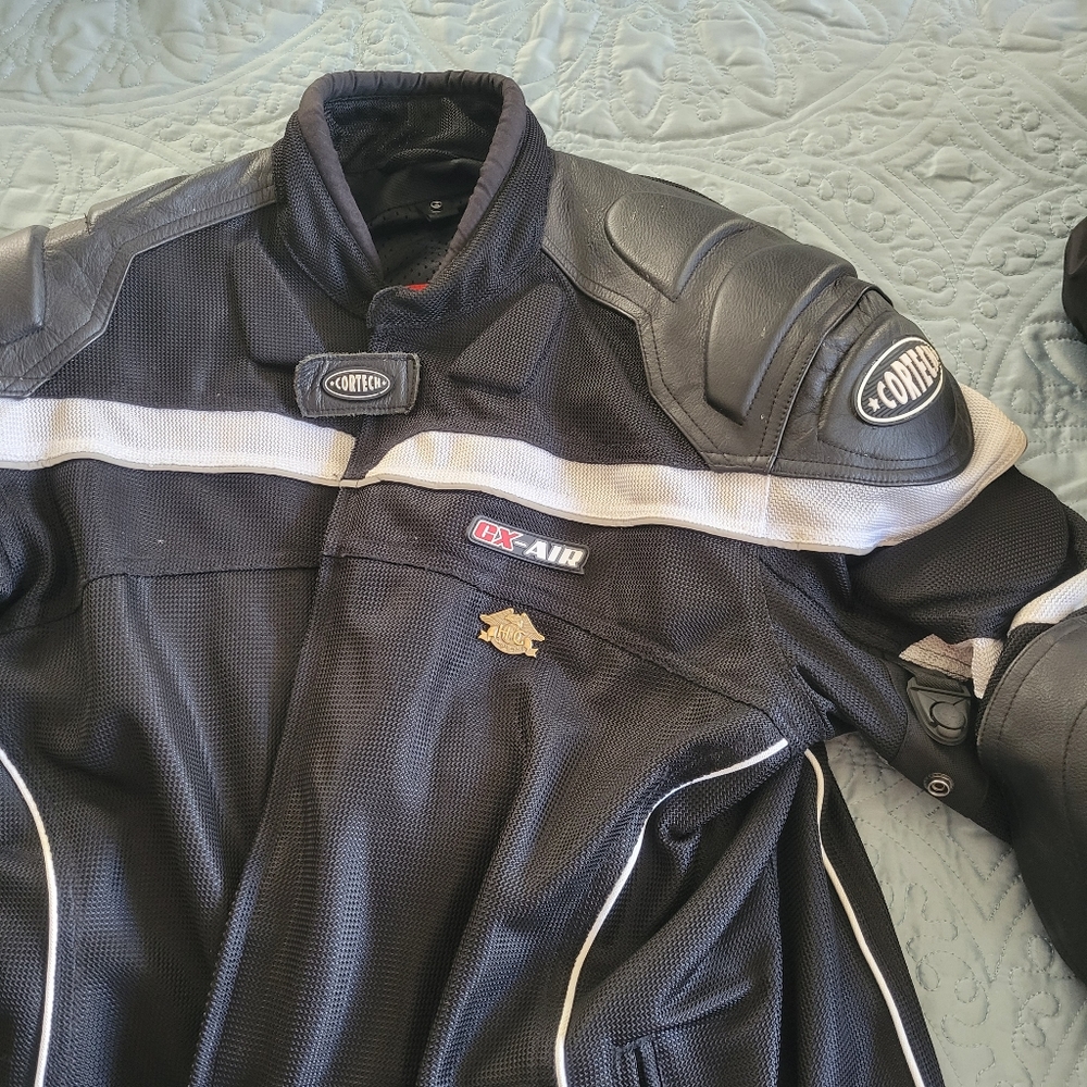 Cortex GX Air Motorcycle Jacket w/ inside shell Men's sz Lg 44 Tall